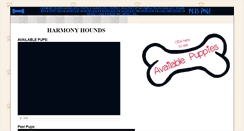 Desktop Screenshot of bassetpuppy.com